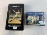 (2) Mickey Mantle & Joe DiMaggio Pinnacle Exclusive 30-card sets