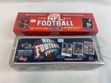 1991 UD FB & 1990 Score FB Factory Sealed Sets