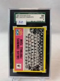 1967 Philadelphia Dallas Cowboys Team Card   Graded NM-MT 8