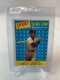 1958 Topps Ernie banks All-Star