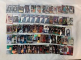 Lot of 73 Serial #'D Basketball cards
