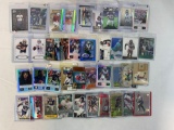 Lot of 39 Serial #'D Football cards, all numbered out of 100