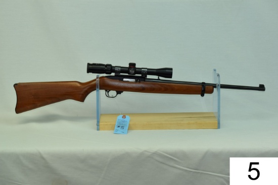 Ruger    Mod 10-22    Cal .22 LR    SN: 117-78538    W/Simmons 3-9x    Condition: 85%