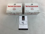 (2) Winchester 9mm Luger Box - Approx. 200 Rounds