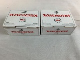 (2) Winchester 9mm Luger Box - Approx. 200 Rounds