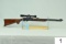 Remington    Mod 552 BDL    Speedmaster    Cal .22 LR    SN: A190945    W/Bushnell 2.5x Scope    Con