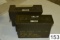 Lot    (2) .30 Cal Ammo Cans    Empty