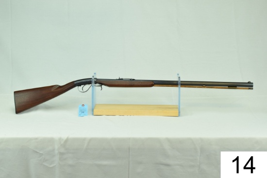 Hopkins & Allen    Off-Hand    Under Hammer    .45 Cal Muzzleloader    Condition: 95%