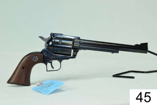 Ruger    Super Blackhawk    Cal .44 Mag    7½"    SN: 37020    Condition: 905 W/Box & Papers