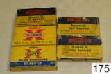 Lot Vintage Ammo    Winchester/Western    3 Full & 2 Partial