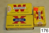 Lot Vintage Ammo    Winchester/Western    2 Partial & 1 Full