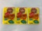 (3) 1990-91 Fleer Basketball Wax Packs - Hot!