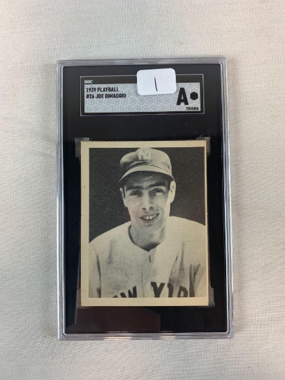 1939 Play Ball Joe Dimaggio #26 SGC Authentic - Big Look!! Iconic Card