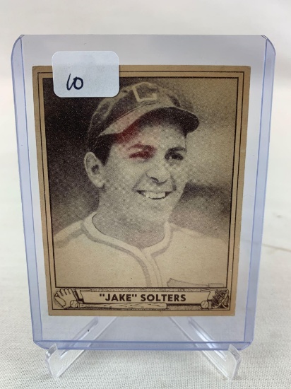 1940 Play Ball Jake Solters #126 EX Superman Back