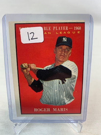 1961 Topps Roger Maris #478 EX With A Centering Shift
