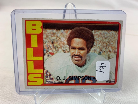 1972 Topps O.J Simpson #160 EX HOF
