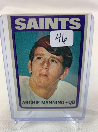 1972 Topps Archie Manning #55 Rookie