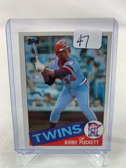 1985 Topps Kirby Puckett #536 Rookie HOF NM-MT