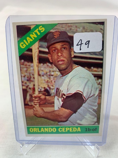 1966 Topps Orlando Cepeda #132 HOF NM
