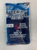 1996-97 Fleer Basketball Wax Pack Series 2 - Possible Kobe Bryant Rookie Card