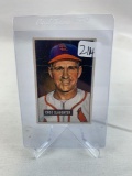 1951 Bowman Enos Salughter #58 HOF Creased