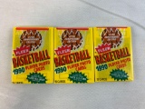 (3) 1990 Fleer Basketball Wax Packs - Hot!!