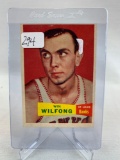 1957 Topps Basketball Win Wilfong #65 VG-EX Fresh Held Back Due To Centering