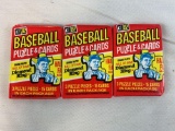 (3) 1982 Donruss Baseball Wax Packs - Possible Ripken Jr. Rookie
