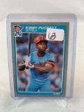 1985 Fleer Kirby Puckett #286 Rookie HOF