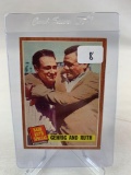 1962 Topps Gehrig and Ruth #140 EX-MT