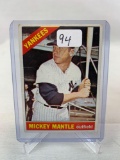 1966 Topps Mickey Mantle #50 Creased