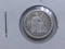 1855 SEATED HALF DIME G+