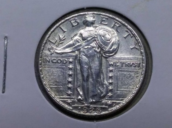 1926 STANDING LIBERTY QUARTER BU