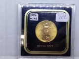 1926 SAINT GAUDENS $20. GOLD CHOICE BU