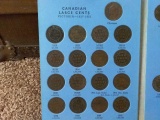 CANADIAN LARGE CENT COLLECTION COMPLETE 1858-1920