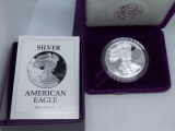 1993 SILVER EAGLE IN BOX PF