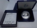 1999 SILVER EAGLE IN BOX PF