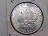 1891 MORGAN DOLLAR BU