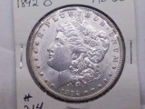 1892O MORGAN DOLLAR BU