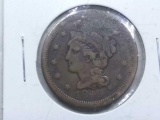 1849 LARGE CENT (DAMAGED)