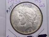 1923S PEACE DOLLAR UNC