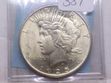 1925 PEACE DOLLAR BU