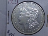 1921 MORGAN DOLLAR XF