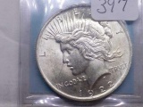 1922 PEACE DOLLAR BU