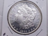 1882O MORGAN DOLLAR BU PL