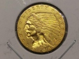 1913 $2.50 GOLD INDIAN BU