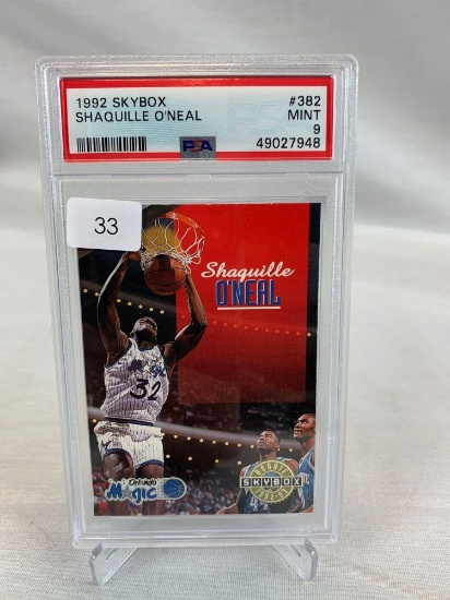 1992 Skybox Shaquille O'Neal PSA 9