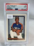 1992 Topps Gold Winner Kenny Lofton PSA 9