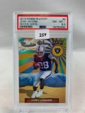 2019 Panini Playoff Josh Jacobs Rookie Wave PSA 8.5