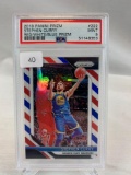 2018 Prizm Red/White/Blue Stephen Curry PSA 9